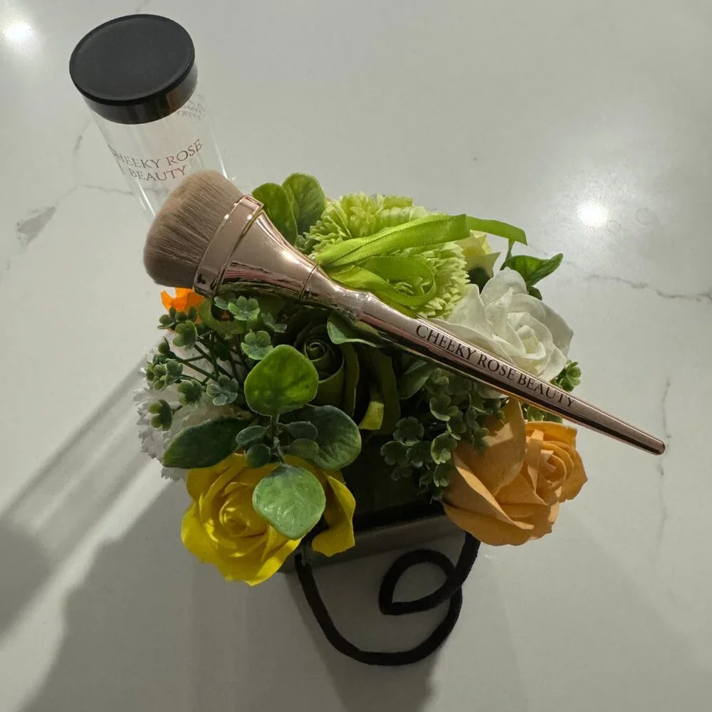 Cheeky Rose Beauty Blush Brush New
